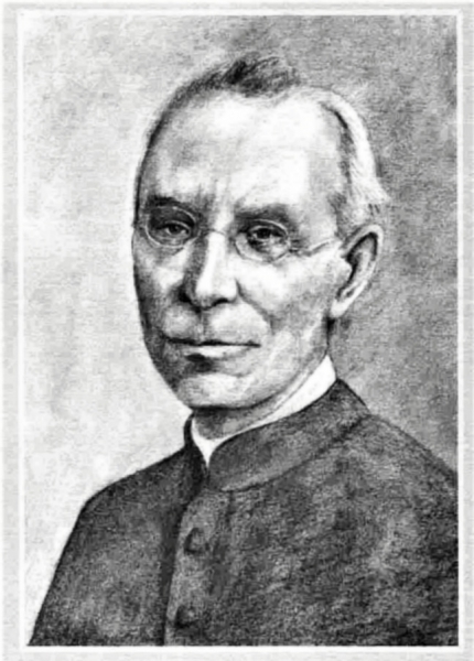 Adalbert Ricken (1851–1921) | Zeichnung: Tanja Böhning