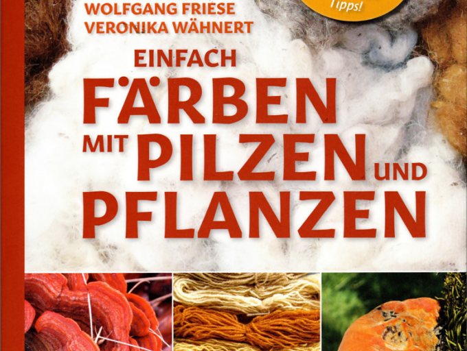 Titelbild von Friese & Wähnert (2021) Einfach färben mit Pilzen und Pflanzen