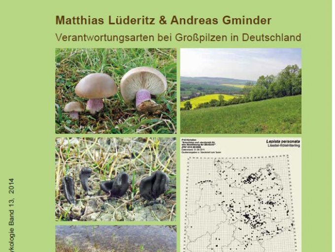 Cover: Lüderitz M, Gminder A (2014) Verantwortungsarten bei Großpilzen in Deutschland. Beiheft Z. Mykol. 13