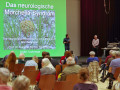 Prof. em. Dr. med. Siegmar Berndt (rechts) vor seinem Vortrag über das Morchella-Syndrom