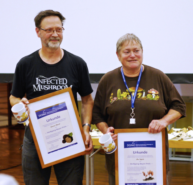 Auszeichnung von Ulla Täglich und Gunnar Hensel mit dem Wolfgang-Beyer-Preis in Bad Blankenburg am 12.10.2019