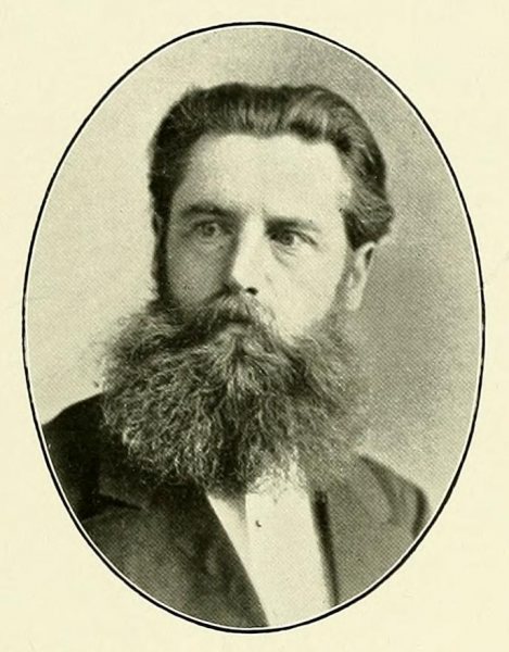 Julius Oscar Brefeld um ca.1877; Foto aus Acta horti bergiani Bd. III, Nr. 3, Tafel 90 (1905)